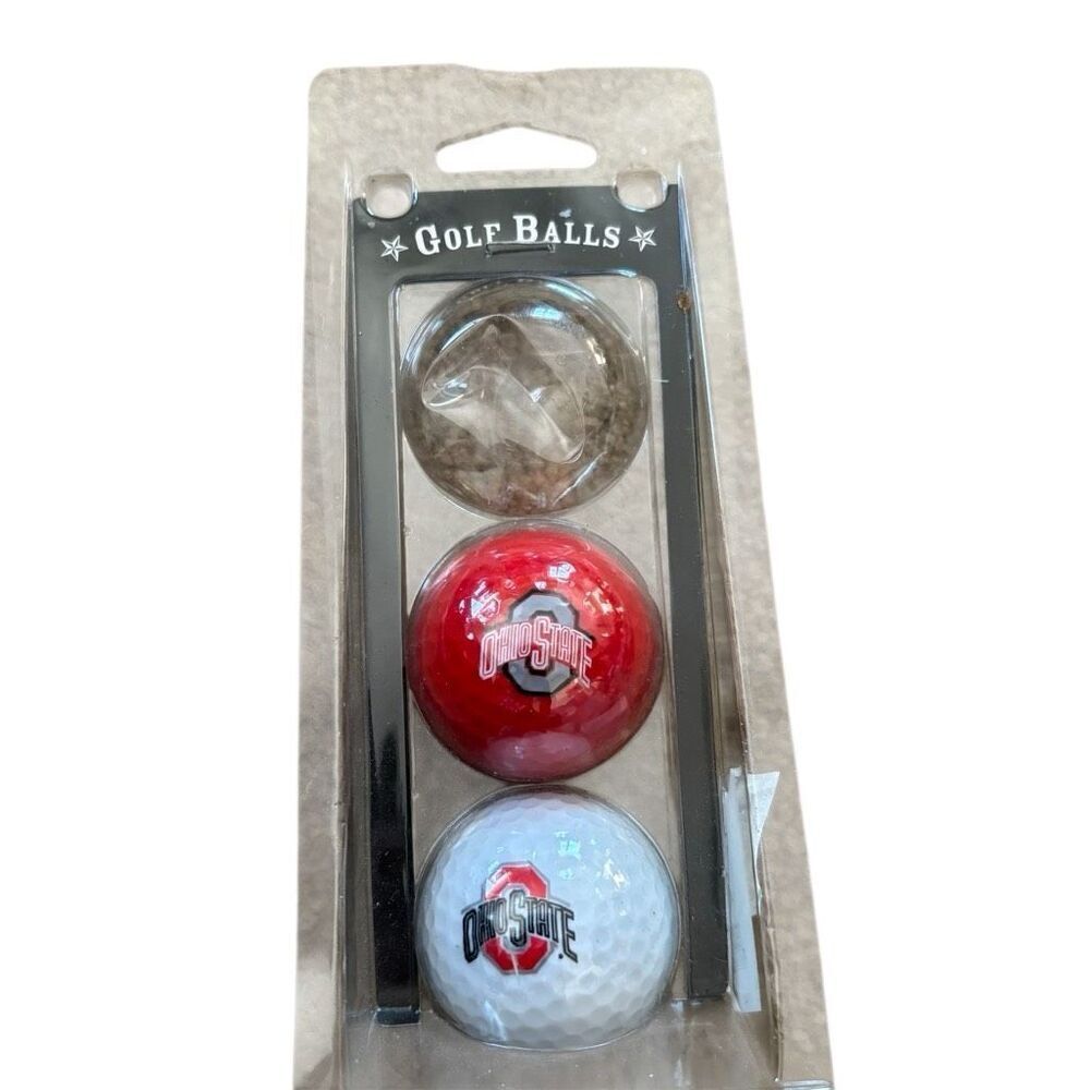 2 Ohio State Golf Balls *New*